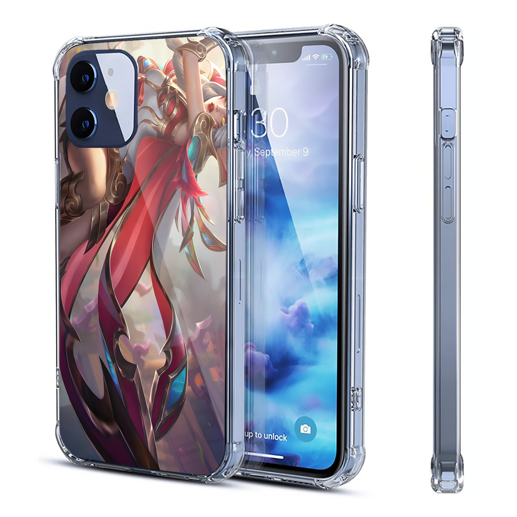 （画像用） リーグ・オブ・レジェンド League of Legends LOL 【iPhone 12シリーズ対応】透明スマホケース（クリアソフトケース）